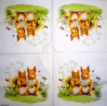 020 Eichhörnchen - 3-ply - Ambiente